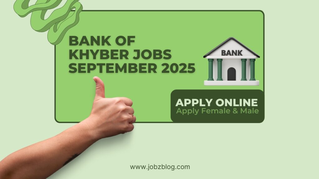 Bank of khyber jobs